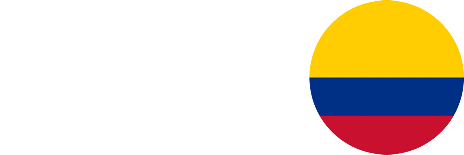 Logotipo de 1win en Colombia.