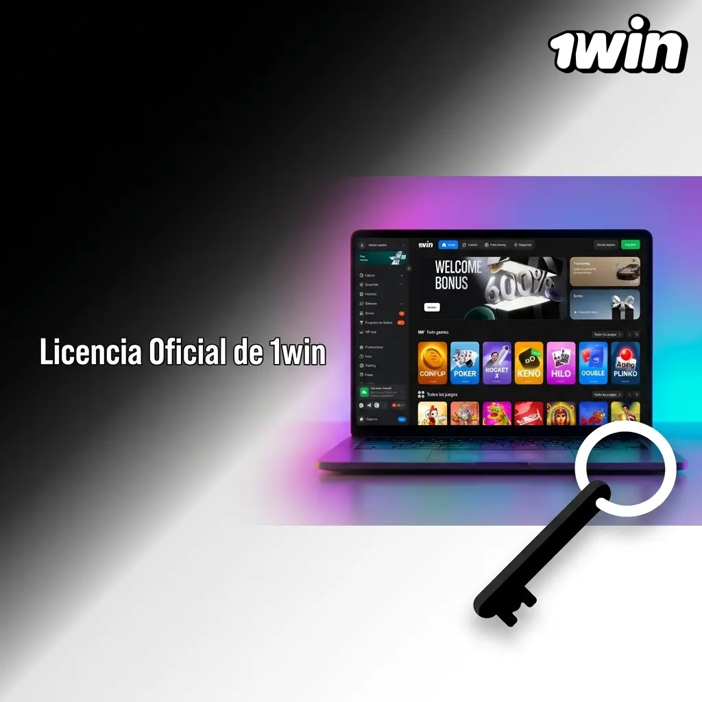 Licencia oficial 1win No. 8048/JAZ emitida por Curaçao eGaming, autoridad reguladora internacional de juegos en línea